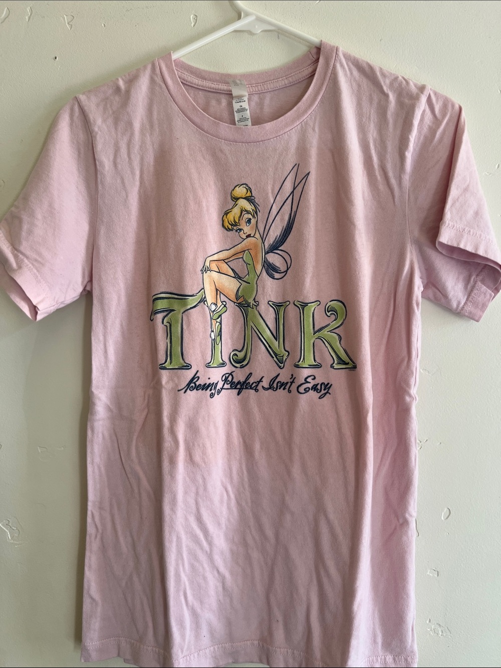 Bella Canvas Pink Tink Fairy Graphic Tee